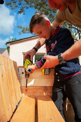 Bauprojekt Hochbeet  30.05.2026