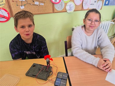 Solarprojekt 4.Klasse 9/2025